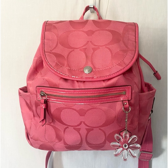 Coach Handbags - EUC Coach Kyra Daisy pink backpack